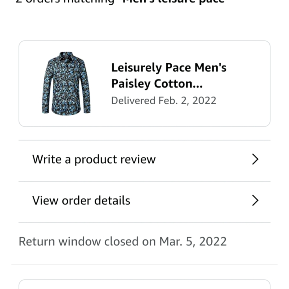 Men's button up